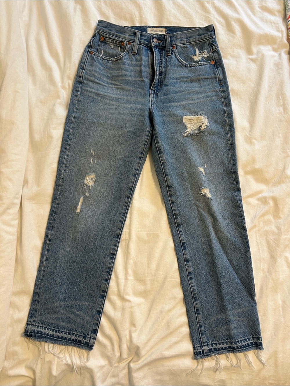 Madewell Straight Leg Jeans - Size 27